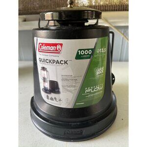 Coleman QuickPack Deluxe Propane Lantern PerfectFlow Technology Outdoor Lighting